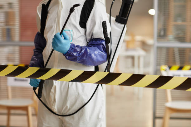 Professional Infectious Disease Decontamination technician working in Cummaquid, MA